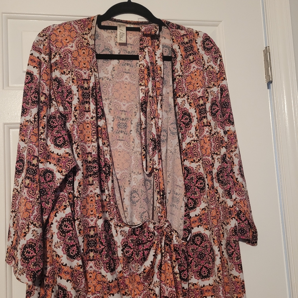 Floral Wrap Dress